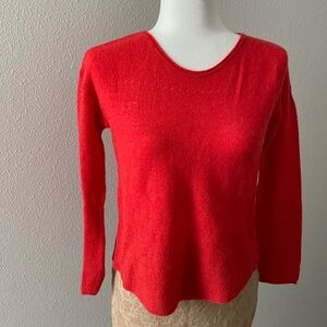 Baby alpaca cropped sweater